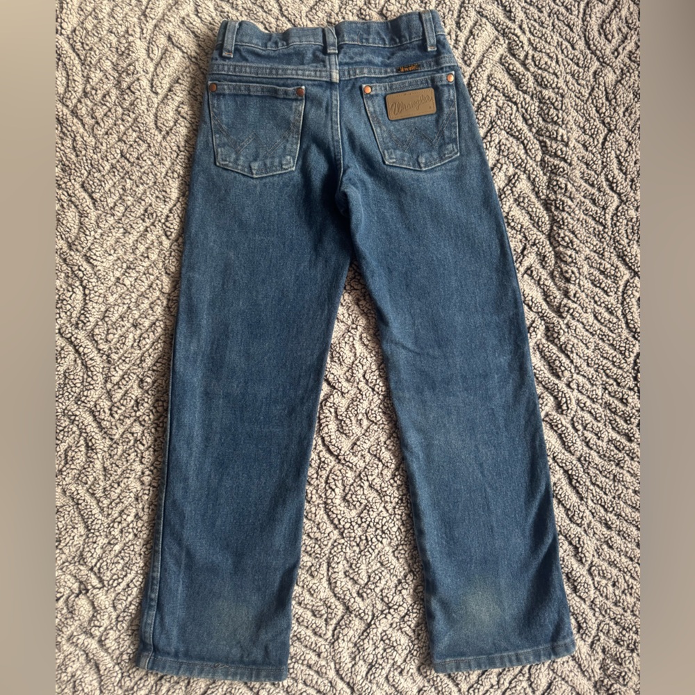 Boys wrangler premium patch jeans size 9 regular